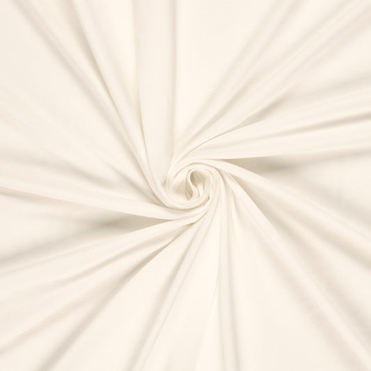 Økologisk bomull Jersey Hvit