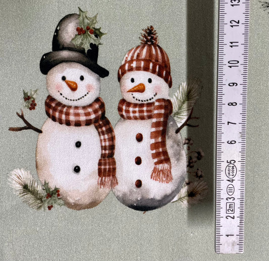 Snømann 100% twill denim bomull