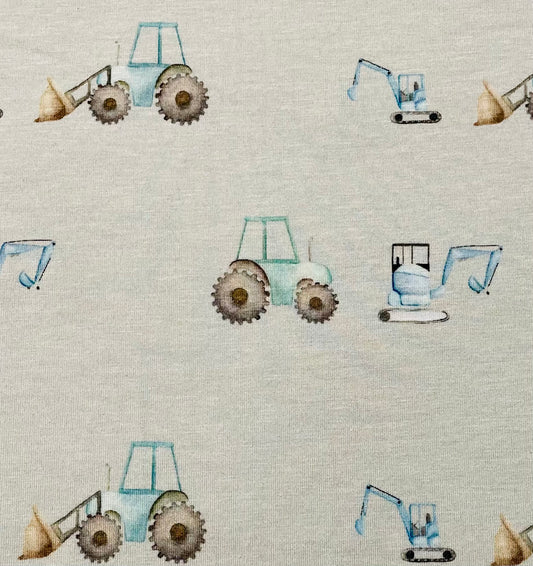 Små Traktorer Jersey bambus-bomull