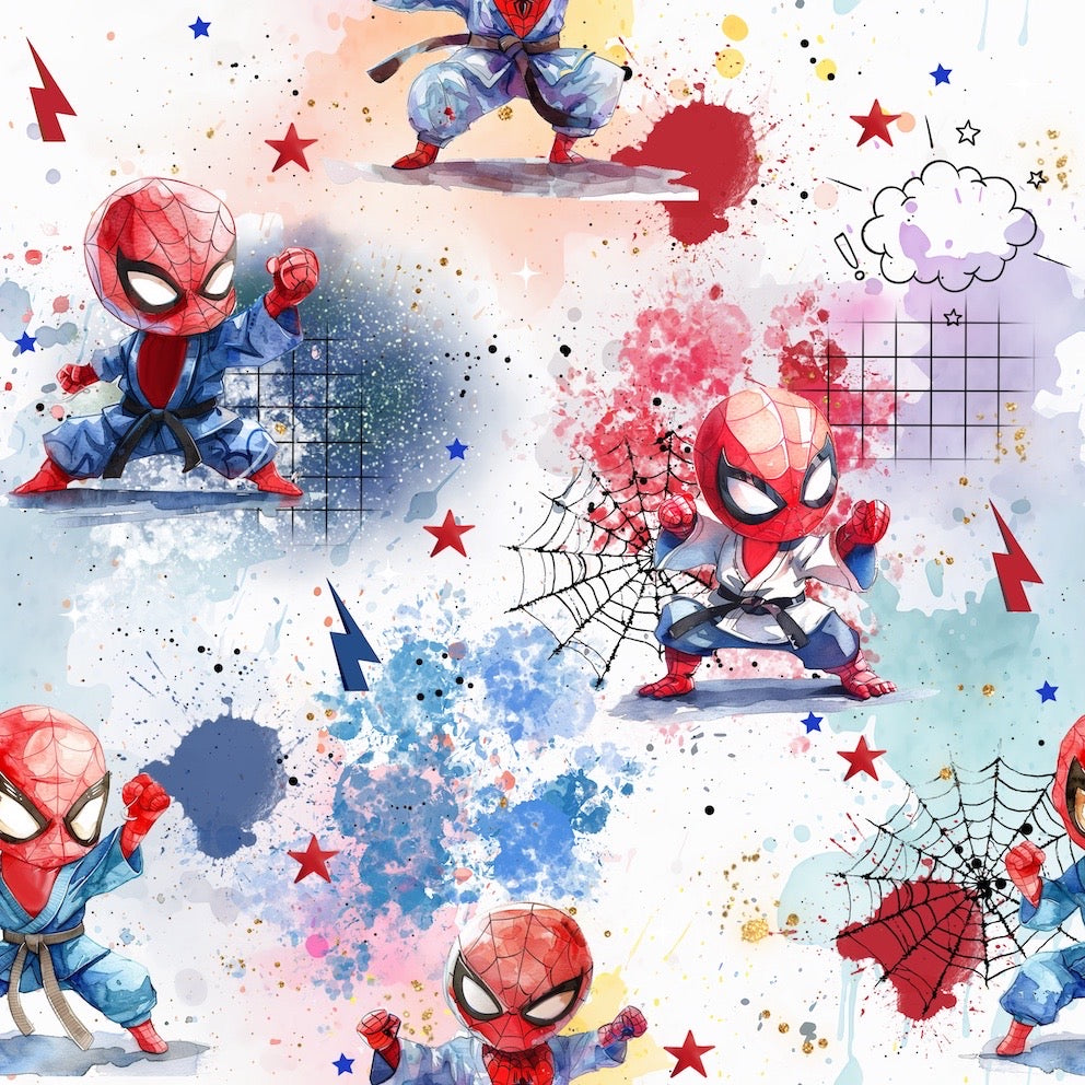 Karate Spider French Terry