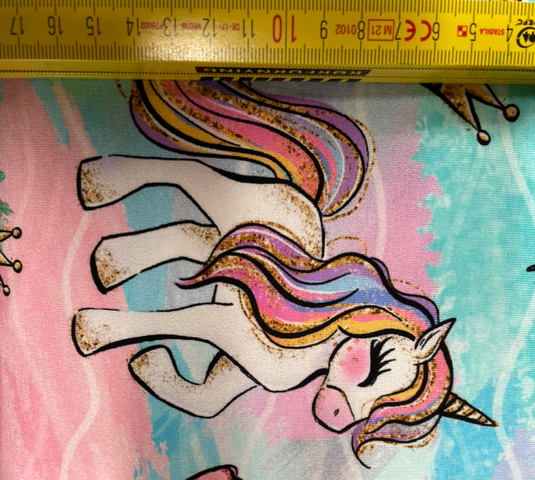 Fairyogenhjørning French Terry