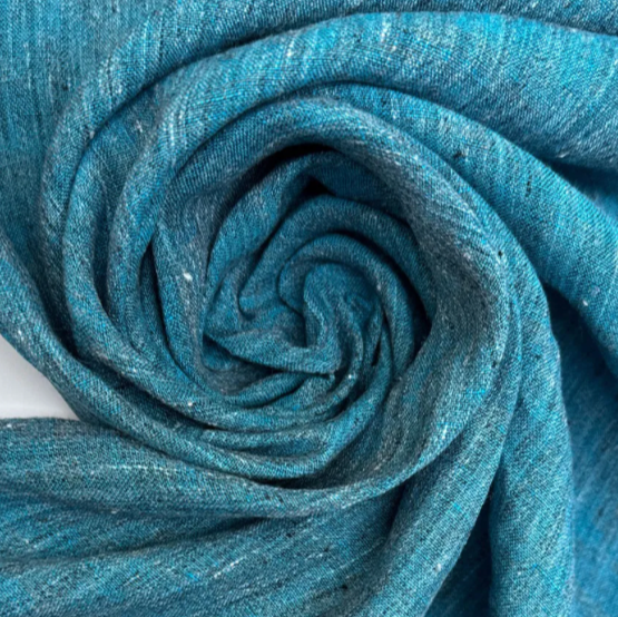 Linstoff 100% turkis melange