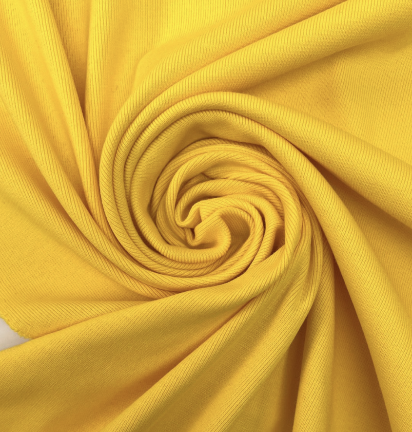 Ribb jersey 1x1 ribb gul