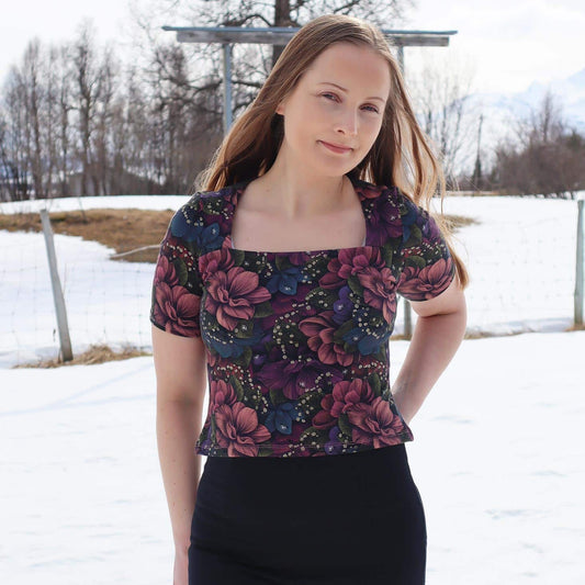 Olivia symønster i papirform