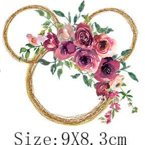 Vinyl strykemerker Minni øre små