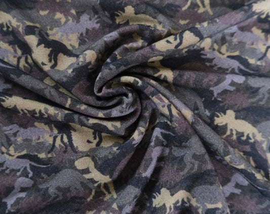 Bambusviskose jersey dinosaur