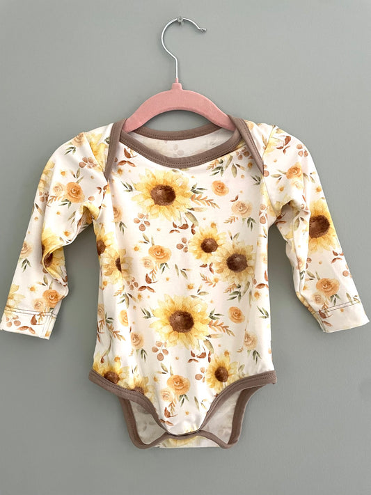 Bambusviskose Jersey sunflower