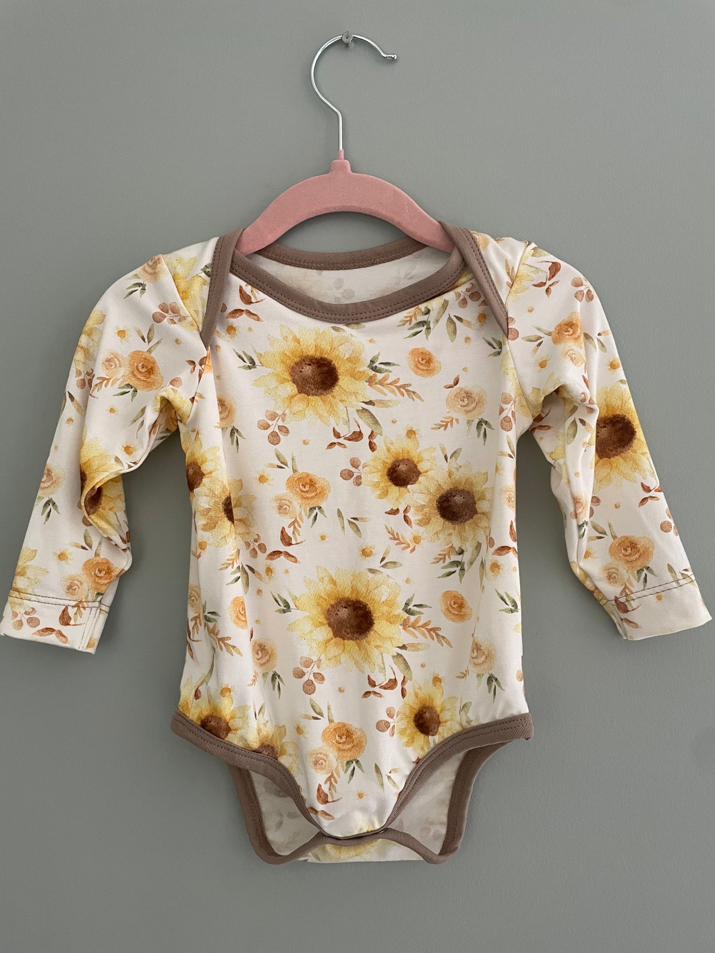 Body bambusviskose sunflower str.68