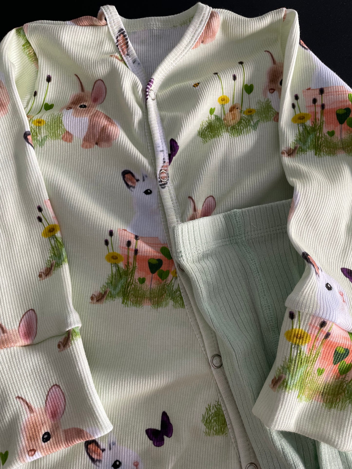 Heldrakt ribb jersey str. 80