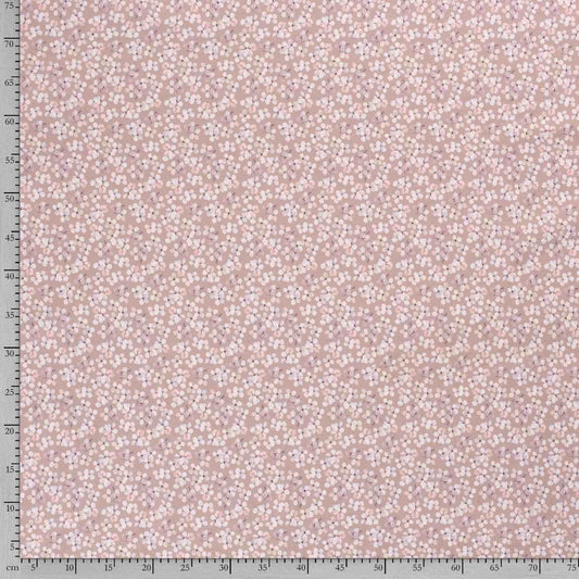 GOTS bomull små blomst