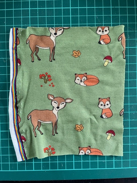 Prøver av bambusstoff