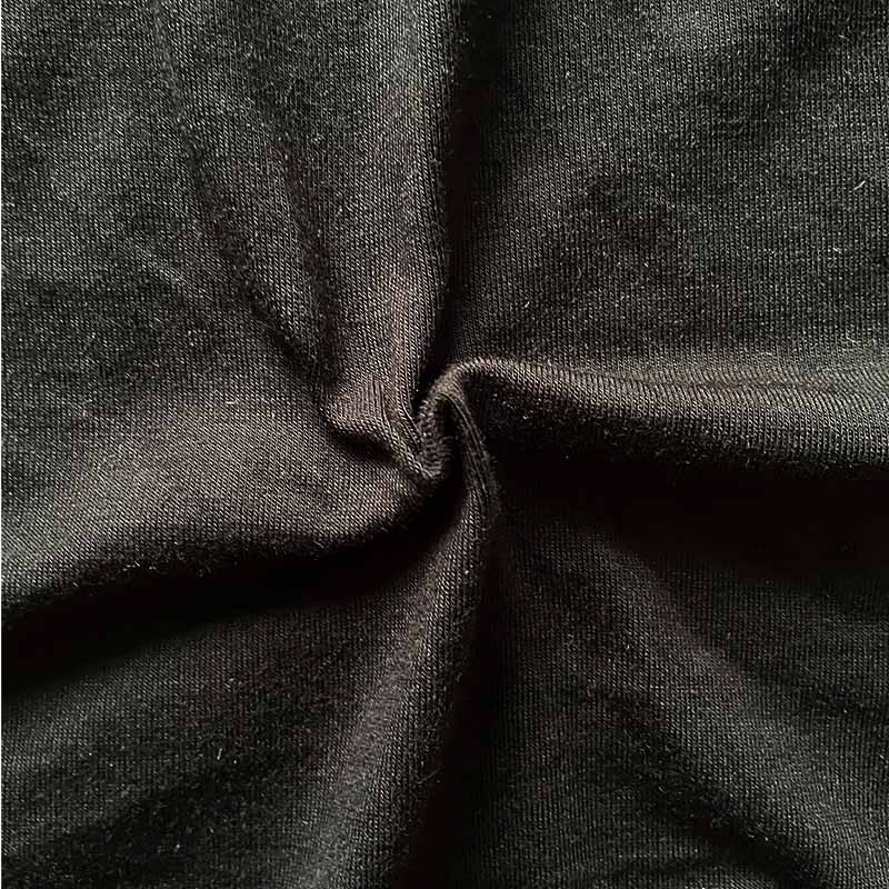 Bambusviskose jersey svart