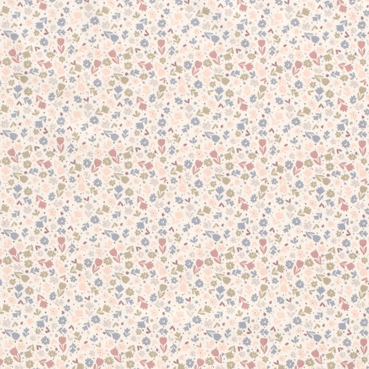 Små blå blomst jersey