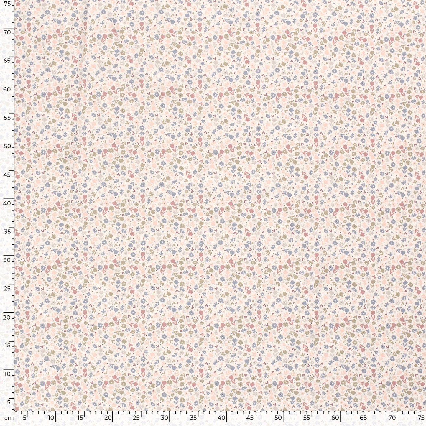 Små blå blomst jersey