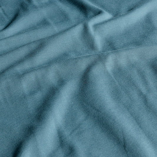 Økologisk bomull jersey Indigo