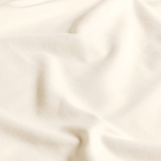 Økologisk bomull Jersey Hvit
