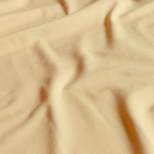 Økologisk bomull Jersey Camel