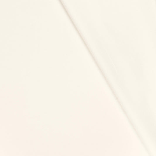 French Terry økologisk bomull off white