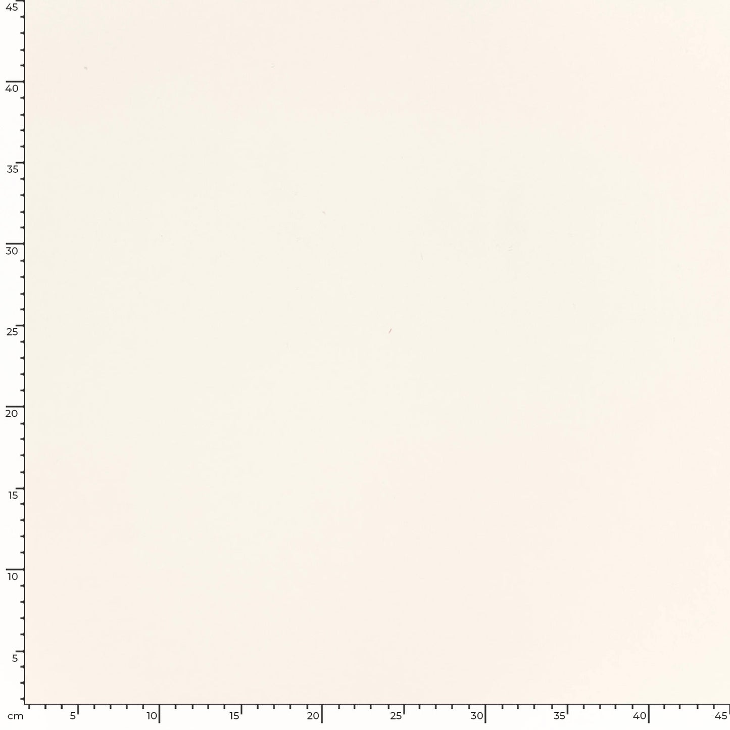 French Terry økologisk bomull off white