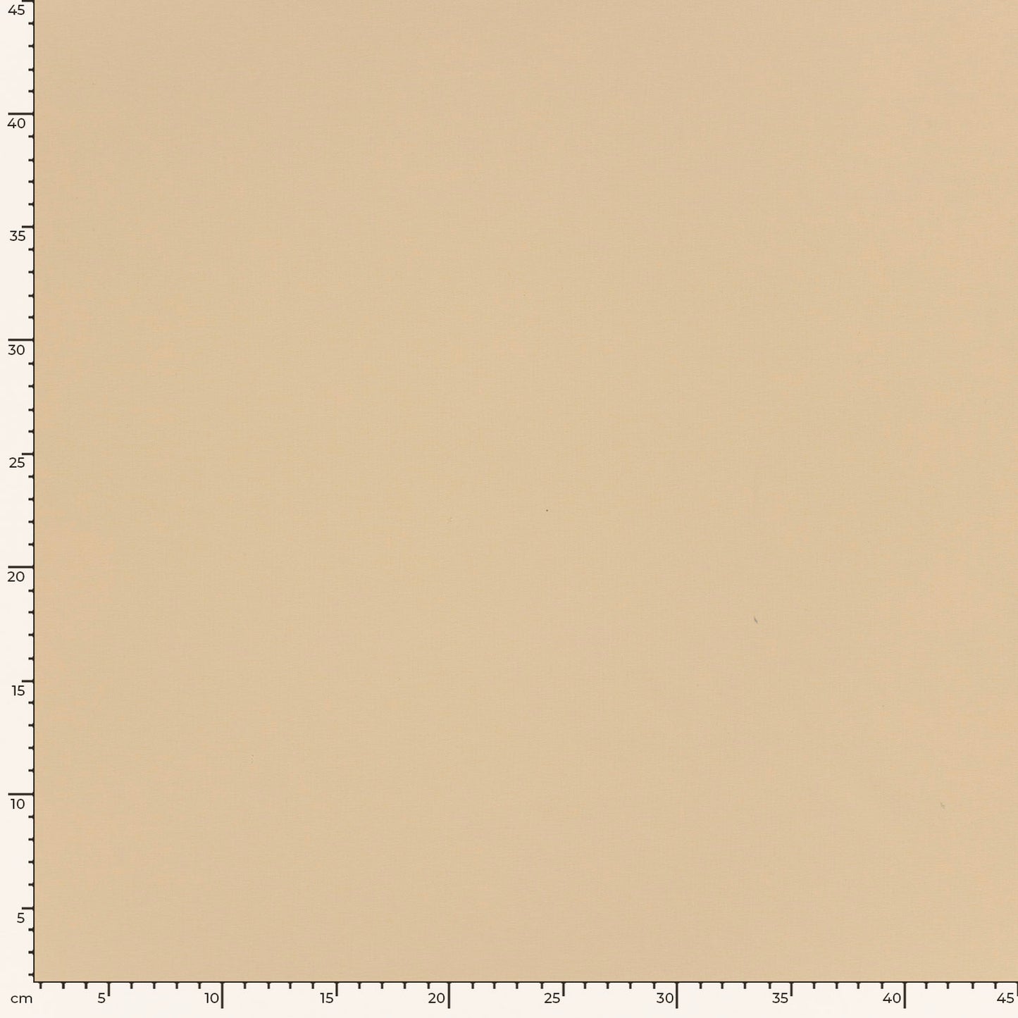 French Terry økologisk bomull camel