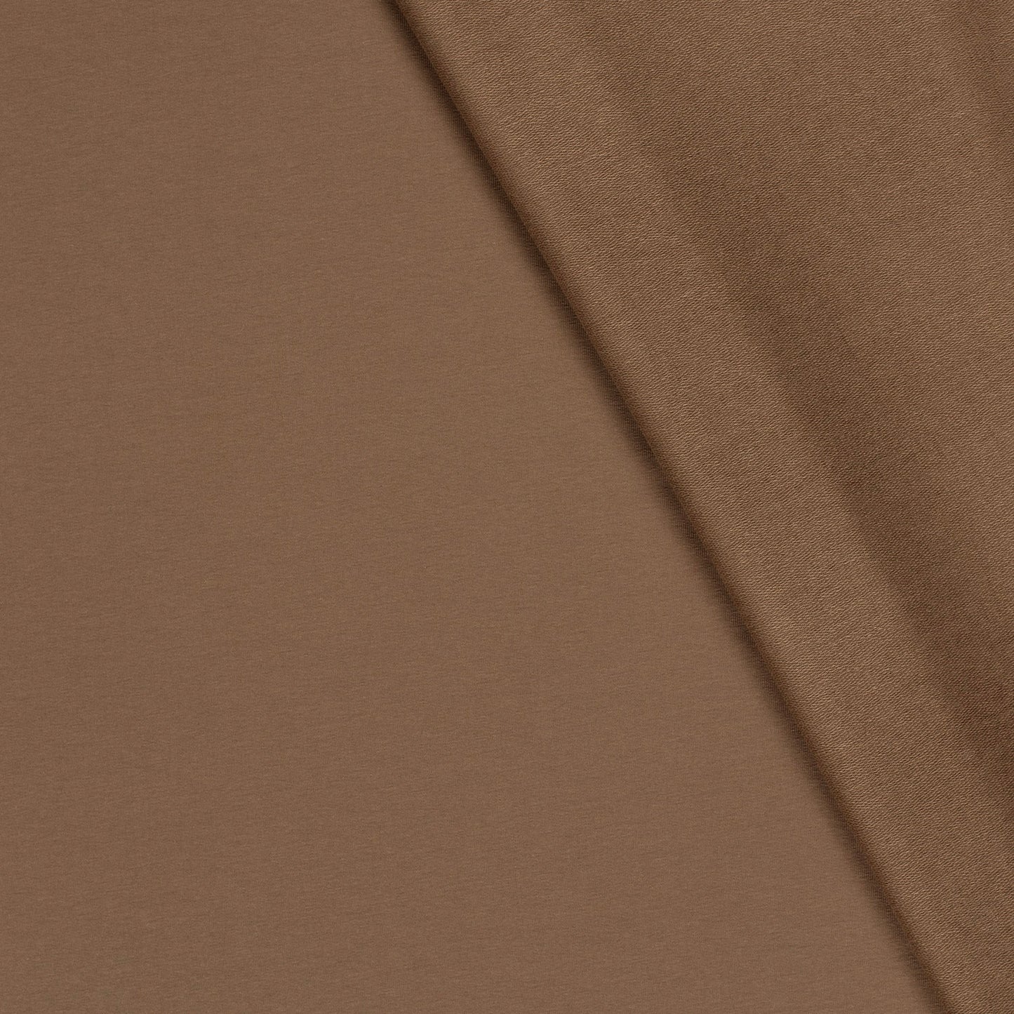 French Terry økologisk bomull Taupe Gray