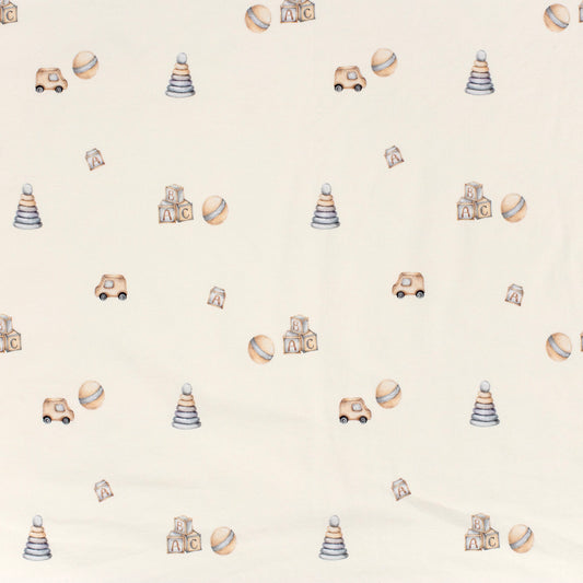 Jersey økologisk bomull treleker lys