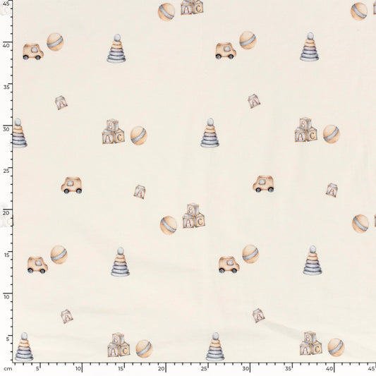 Jersey økologisk bomull treleker lys