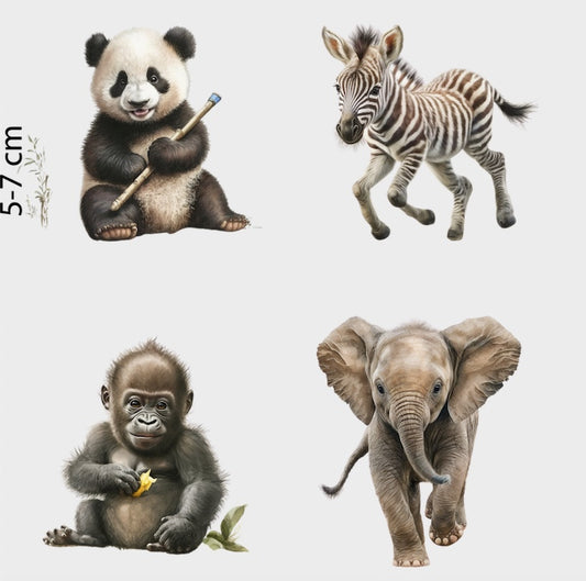 DTF-transfermerke afrikadyr plantespisere