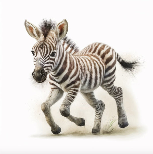 DTF-transfermerke sebrahest