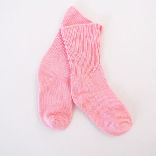 Bambusviskose rosa sokker 2-4 år